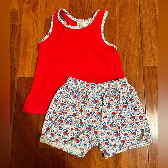 Jelly Bean by Smock Candy Sweet Land Of Liberty Floral Short Set - Picture 1 of 3